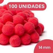 Pompom Coral - 14Mm Pacote Com 100 Unidades - Nybc Pompom Coral - 14Mm Pacote Com 100 Unidades - Nybc