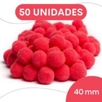 Pompom Coral - 40Mm Pacote Com 50 Unidades - Nybc Pompom Coral - 40Mm Pacote Com 50 Unidades - Nybc