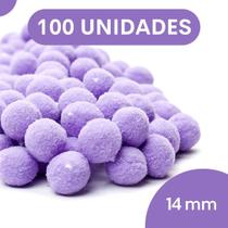 Pompom Lilás - 14Mm Pacote Com 100 Unidades - Nybc Pompom Lilás - 14Mm Pacote Com 100 Unidades - Nybc