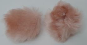Pompom pelo baixo c/ alca ref 4432/3 2 unid cor rosa seco Pompom pelo baixo c/ alca ref 4432/3 2 unid cor rosa seco