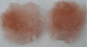 Pompom pelo baixo sem alca ref 4432/1 2 unid cor rosa seco Pompom pelo baixo sem alca ref 4432/1 2 unid cor rosa seco