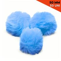 Pompom - Pelúcia 50 Mm - 50 Unidades - Azul Turquesa - Nº: 199 - Nybc Pompom - Pelúcia 50 Mm - 50 Unidades - Azul Turquesa - Nº: 199 - Nybc