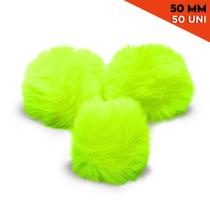 Pompom - Pelúcia 50 Mm - 50 Unidades - Verde Neon - Nº: 02- Nybc Pompom - Pelúcia 50 Mm - 50 Unidades - Verde Neon - Nº: 02- Nybc