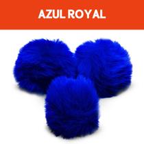 Pompom - Pelúcia 70 Mm - 30 Unidades - Azul Royal - Nº: 207 - Nybc Pompom - Pelúcia 70 Mm - 30 Unidades - Azul Royal - Nº: 207 - Nybc
