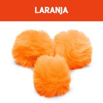 Pompom - Pelúcia 70 Mm - 30 Unidades - Laranja - Nº: 523- Nybc Pompom - Pelúcia 70 Mm - 30 Unidades - Laranja - Nº: 523- Nybc