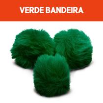 Pompom - Pelúcia 70 Mm - 30 Unidades - Verde Bandeira - Nº: 540 - Nybc Pompom - Pelúcia 70 Mm - 30 Unidades - Verde Bandeira - Nº: 540 - Nybc