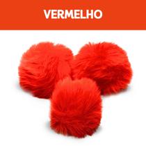 Pompom - Pelúcia 70 Mm - 30 Unidades - Vermelho - Nº: 145 - Nybc Pompom - Pelúcia 70 Mm - 30 Unidades - Vermelho - Nº: 145 - Nybc