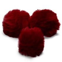 Pompom - Pelúcia Vinho Claro - 70 Mm - 30 Unidades - Nybc