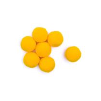 Pompom Solto 10mm pacote com 100 unidades Amarelo Ouro - Luli