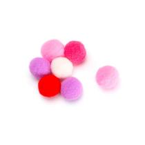 Pompom Solto 10mm pacote com 100 unidades Mix 02 - Luli