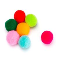 Pompom Solto 20mm pacote com 50 unidades Mix - Luli