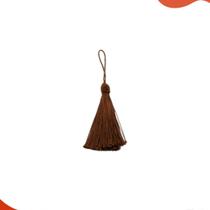 Pompom Tassel Com Tulipa 90mm Em Poliester Com 50 Peças