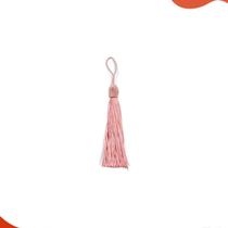 Pompom Tassel Com Tulipa 90mm Em Poliester Com 50 Peças