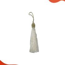 Pompom Tassel Com Tulipa 90mm Em Poliester Com 50 Peças