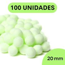 Pompom Verde Folha - 20Mm Pacote Com 100 Unidades - Nybc Pompom Verde Folha - 20Mm Pacote Com 100 Unidades - Nybc