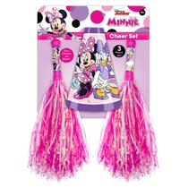 Pompones de Animación JA-RU Disney Minnie Mouse para Niños (1 Paquete)