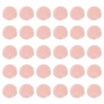 Pompons de pele sintética PATIKIL de 4 cm de diâmetro para chapéus, 30 unidades Pompons de pele sintética PATIKIL de 4 cm de diâmetro para chapéus, 30 unidades