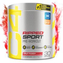 Ponche de frutas esportivas em pó Cellucor C4 Ripped Sport para pré-treino Ponche de frutas esportivas em pó Cellucor C4 Ripped Sport para pré-treino