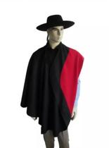 Poncho Baeta Carnal Vermelho tam 4 Poncho Baeta Carnal Vermelho tam 4