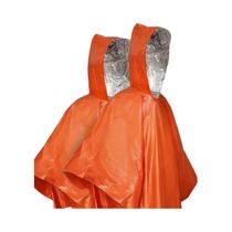 Poncho De Chuva Impermeável E Quente Com Capuz, Cobertura De Alumínio, Manta De Emergência Para Poncho De Chuva Impermeável E Quente Com Capuz, Cobertura De Alumínio, Manta De Emergência Para
