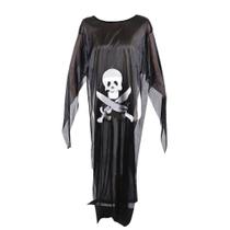 Poncho de Halloween Skeleton Scary Skull Bone Capa