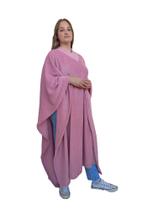 Poncho de Inverno,Adulto, Quentinho, Soft, Plush Gola V