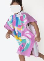 Poncho de Praia Menina Unicórnio Aloha 6a8 Anos Puket