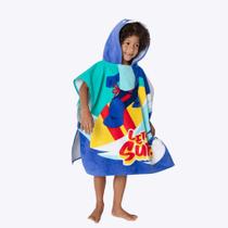 Poncho de Praia Tubarão Aloha Infantil Menino Puket 100400484