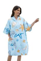 Poncho de Surf NUBURGREY Toalla de Playa con Capucha de Secado Rápido para Adultos