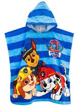 Poncho de toalha com capuz Paw Patrol Boys, tamanho único Poncho de toalha com capuz Paw Patrol Boys, tamanho único