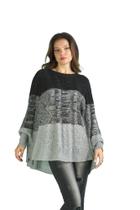 Poncho de Trico Feminino Capa Gaucha Quentinho 52193
