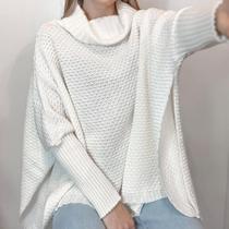 Poncho em Tricot Poncho em Tricot