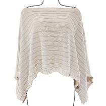 Poncho Feminino Boho de Tricô Katlen Tricot Capa Manta Estilo Boho Chic Tamanho Único Poncho Feminino Boho de Tricô Katlen Tricot Capa Manta Estilo Boho Chic Tamanho Único