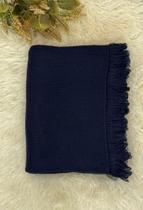 Poncho Feminino de Tricot Inverno com Manga Echarpe Liso Macio e Elegante Poncho Feminino de Tricot Inverno com Manga Echarpe Liso Macio e Elegante