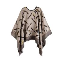 Poncho Feminino De Verão, Xale Pullover, Lenço De Proteção Solar, Versátil, Ajuste Solto, Envolvente