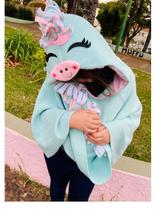 Poncho Infantil Unicórnio Menina Maria Xuxu Poncho Infantil Unicórnio Menina Maria Xuxu