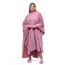 Poncho Masculino Feminino Gaúcho Fleece Plush Quente Capuz Poncho Masculino Feminino Gaúcho Fleece Plush Quente Capuz