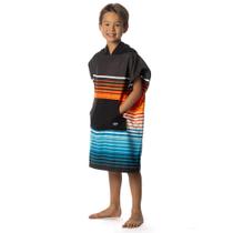 Poncho médio com capuz de microfibra Towel Flow Swim Gear
