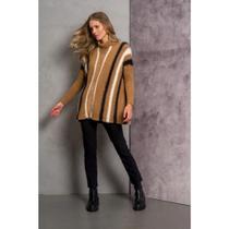 Poncho mousse com pelinho lancamento fashion quentinho tam M 38/44 Poncho mousse com pelinho lancamento fashion quentinho tam M 38/44