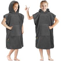 Poncho Surf Toalla de Playa y Bata para Niños 3-7 Años