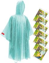 Ponchos de chuva Hitituto descartáveis extra longos impermeáveis Ponchos de chuva Hitituto descartáveis extra longos impermeáveis