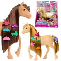 Ponei Da Barbie Faça Varios Penteados + Acessorios - Mattel