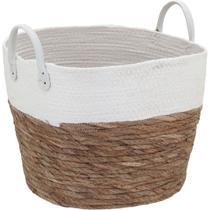 PONESO CESTA 26x35x35cm FIBRA BRANCO