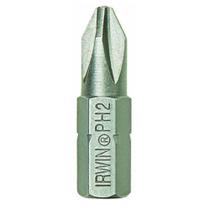 Ponta Bit Phillips Insert N2 51mm x 1/4” 10 peças Irwin