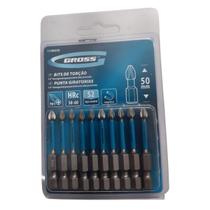 Ponta Bits de Impacto PH1 50MM 10 Peças Ferramentas Chave Torção Conexão Rosqueada - 1149255 Ponta Bits de Impacto PH1 50MM 10 Peças Ferramentas Chave Torção Conexão Rosqueada - 1149255