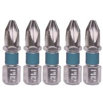 Ponta Bits PH2 25mm Kit 5 Magnético Ponteira Parafusadeira Antiderrapante Aço S2 Gross