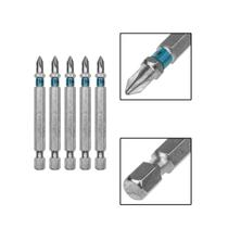 Ponta Bits Phillips Ph1 Aco 70mm P/ Parafusadeira 5 Pecas Ponta Bits Phillips Ph1 Aco 70mm P/ Parafusadeira 5 Pecas