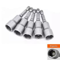 Ponta Bits Soquete Magnetico 13mm (05 Peças) Parafusadeira