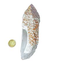 Ponta Cristal Bruto Quartzo Vela Natural Tipo B 130 a 140 mm 336 g Ponta Cristal Bruto Quartzo Vela Natural Tipo B 130 a 140 mm 336 g