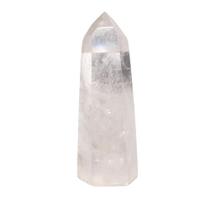 Ponta Cristal Pedra Lapidado Tipo B com 80 a 90 mm - CristaisdeCurvelo